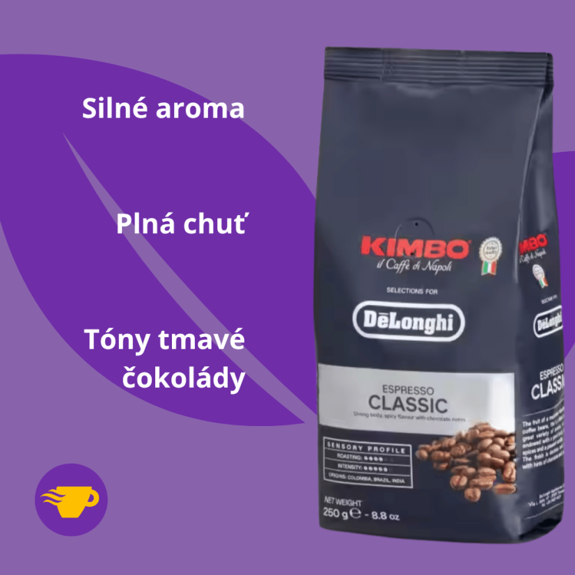 DeLonghi Kimbo Espresso Classic 250g