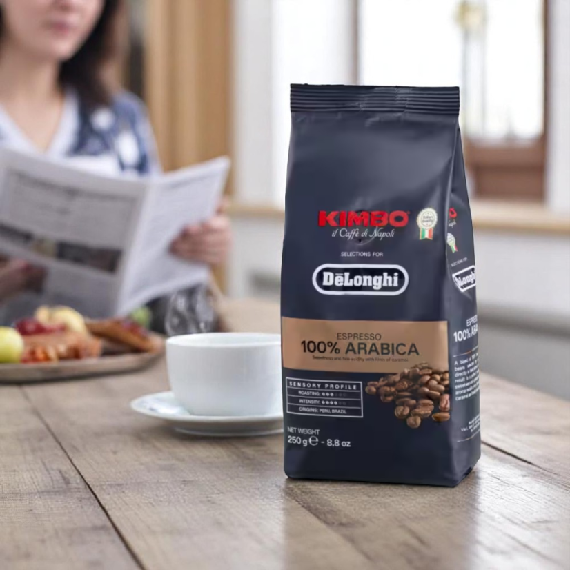 DeLonghi Kimbo Espresso 100% Arabica 250g