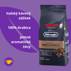 DeLonghi Kimbo Espresso 100% Arabica 250g