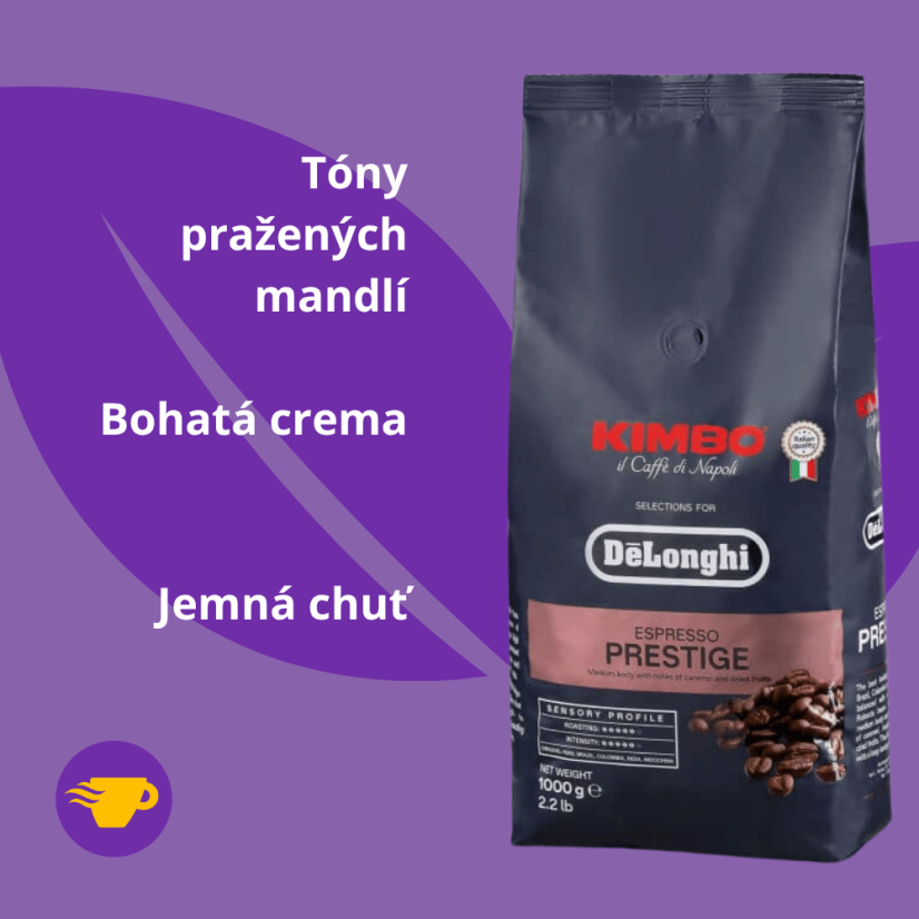 DeLonghi Kimbo Espresso Prestige 1kg