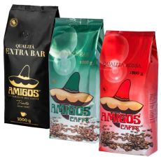 Amigos Selezione: Extra Bar 1kg + Verde Bar 1kg + Rossa 1kg