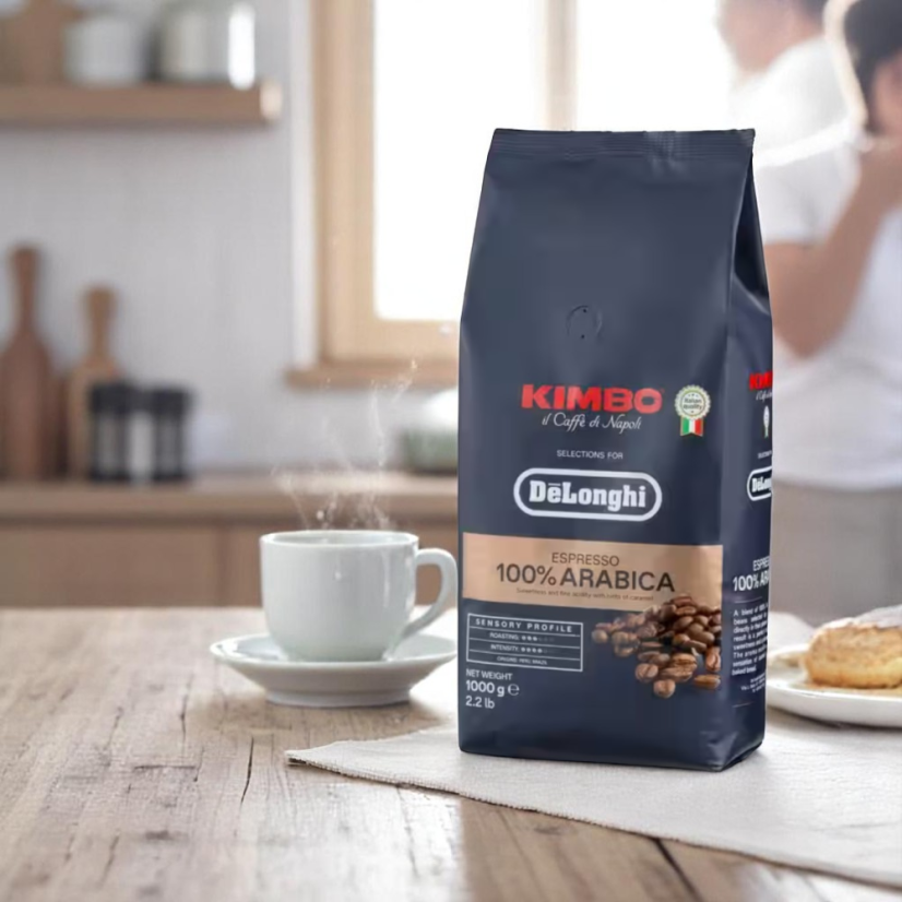 DeLonghi Kimbo Espresso 100% Arabica 1kg