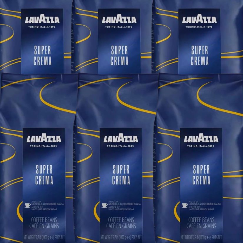 Lavazza Super Crema 6 x 1kg