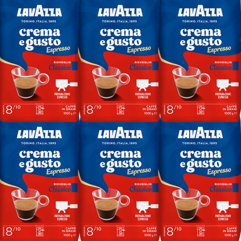 Lavazza Crema E Gusto 6 x 1kg